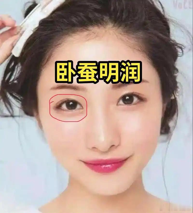 眼皮肿，眼袋深那是卧蚕藏金。有些人早上起来眼皮下面比较肿，总觉得这个面相看上去又