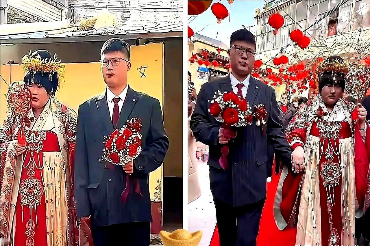 女儿拒绝所有富二代，选了个开拖拉机的。朱之文盯着新郎说，我就图你老实。那些