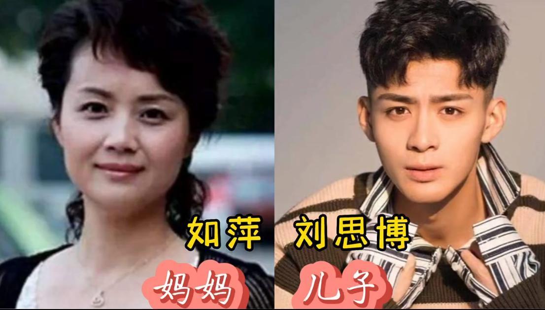 演艺圈内的18对明星母子，何晴的儿子神似母亲，王馥荔和儿子都是低调实力派，包贝尔