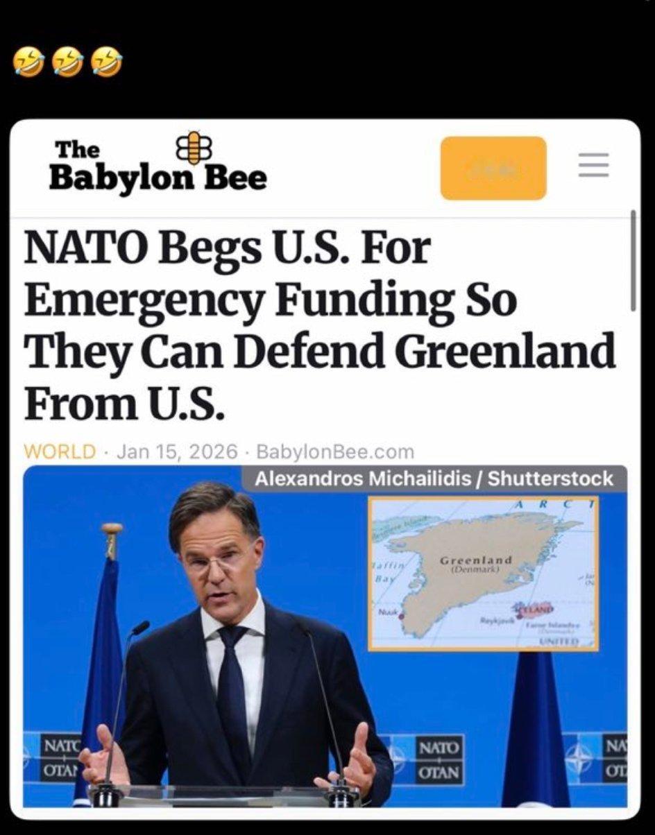 友谊提醒：巴比伦蜜蜂（TheBabylonBee）是一家美国保守派讽刺新闻网