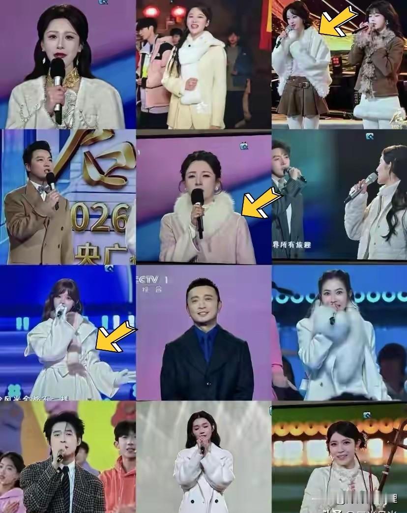 昨晚看央视跨年，我是真没反应过来，那一排排女主持和伴舞，竟然全是大棉袄二棉裤的既