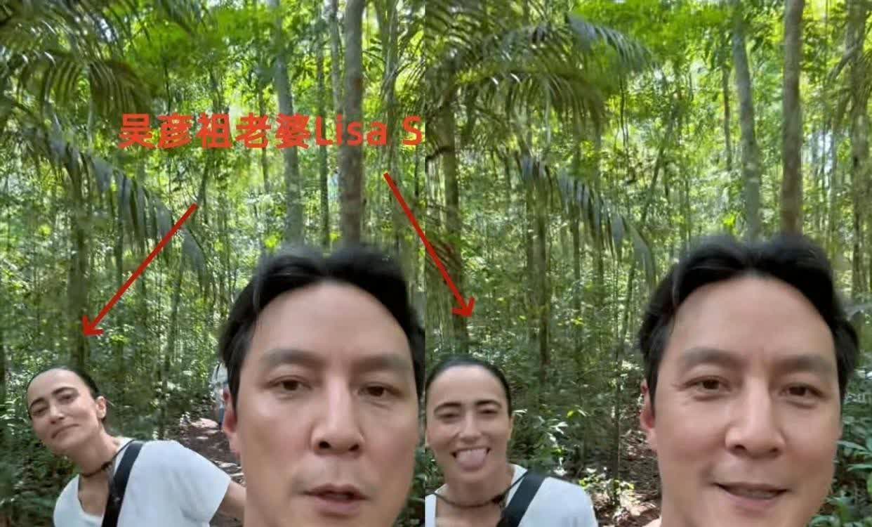 50岁吴彦祖携47岁超模老婆在亚马逊雨林游玩，状态太健康，一看就经常运动吧