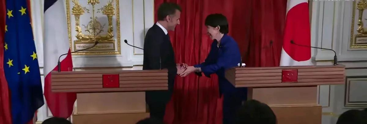 日本与欧洲正在迅速相互走近《费加罗报》报道，正在日本进行访问的法国总统马克龙