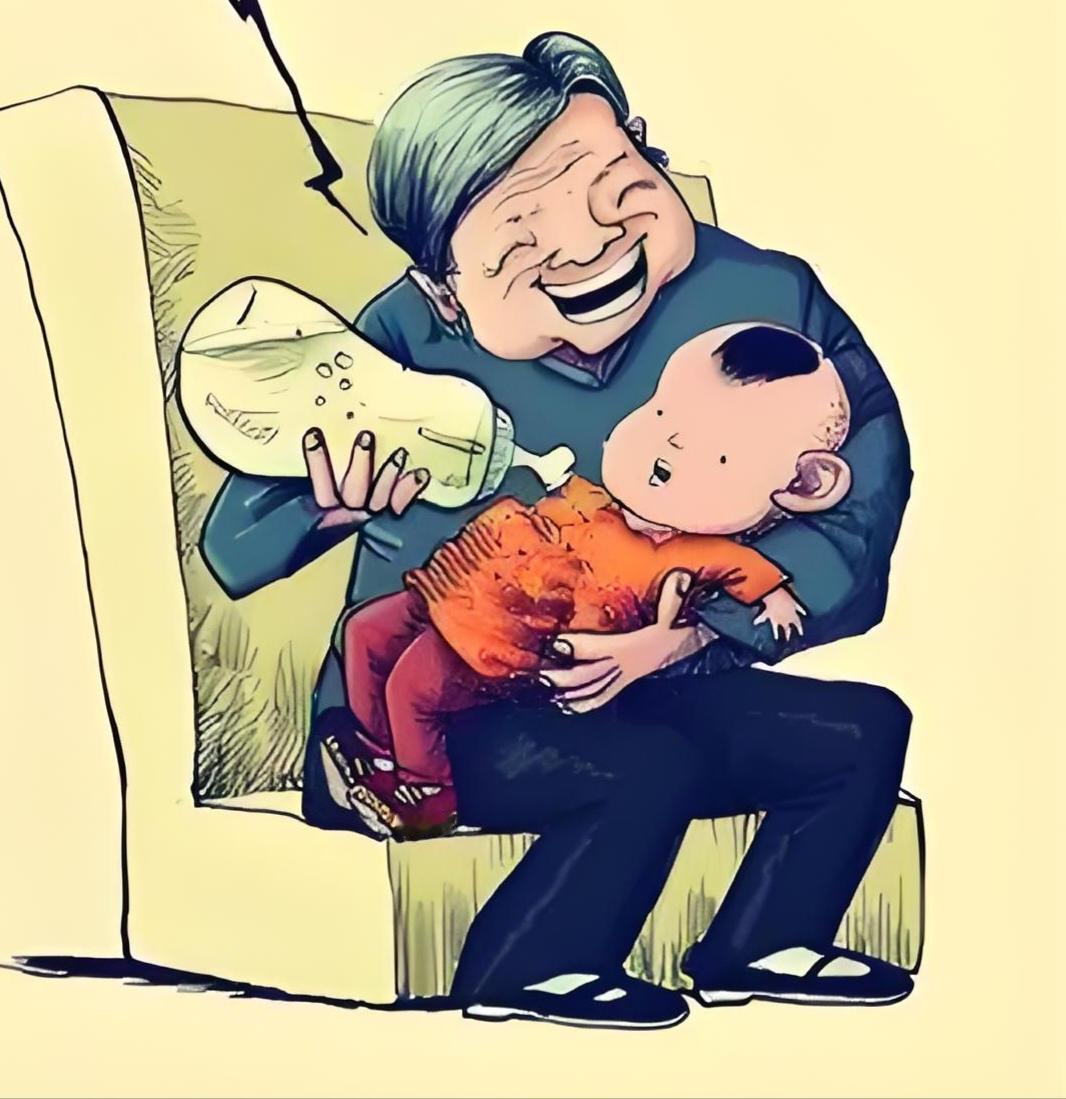 笑话（662）贪官快六十岁了喜得私生子，为了奖励情妇，贪官直接买了一栋别墅送