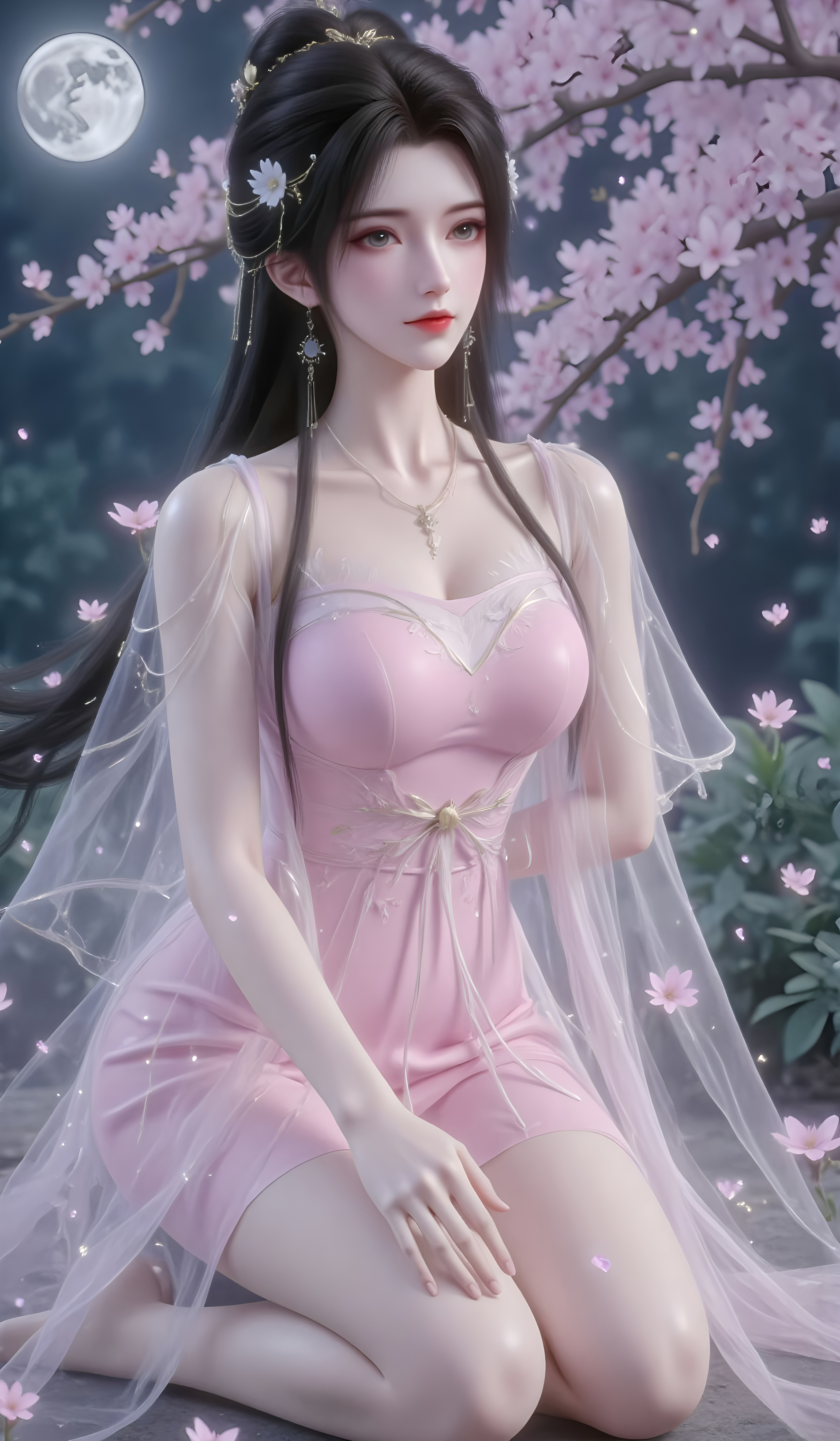 【被封印的女神】《完美世界》清漪壁纸，她就是那个完美世界中的独特存在！