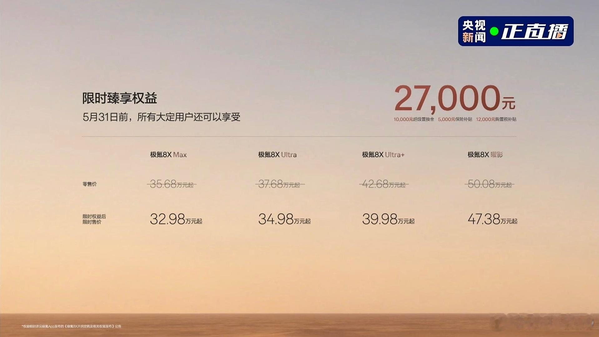 极氪8X限时售价32.98万起尼玛，又来一个砸盘的新公路之王极氪8x正