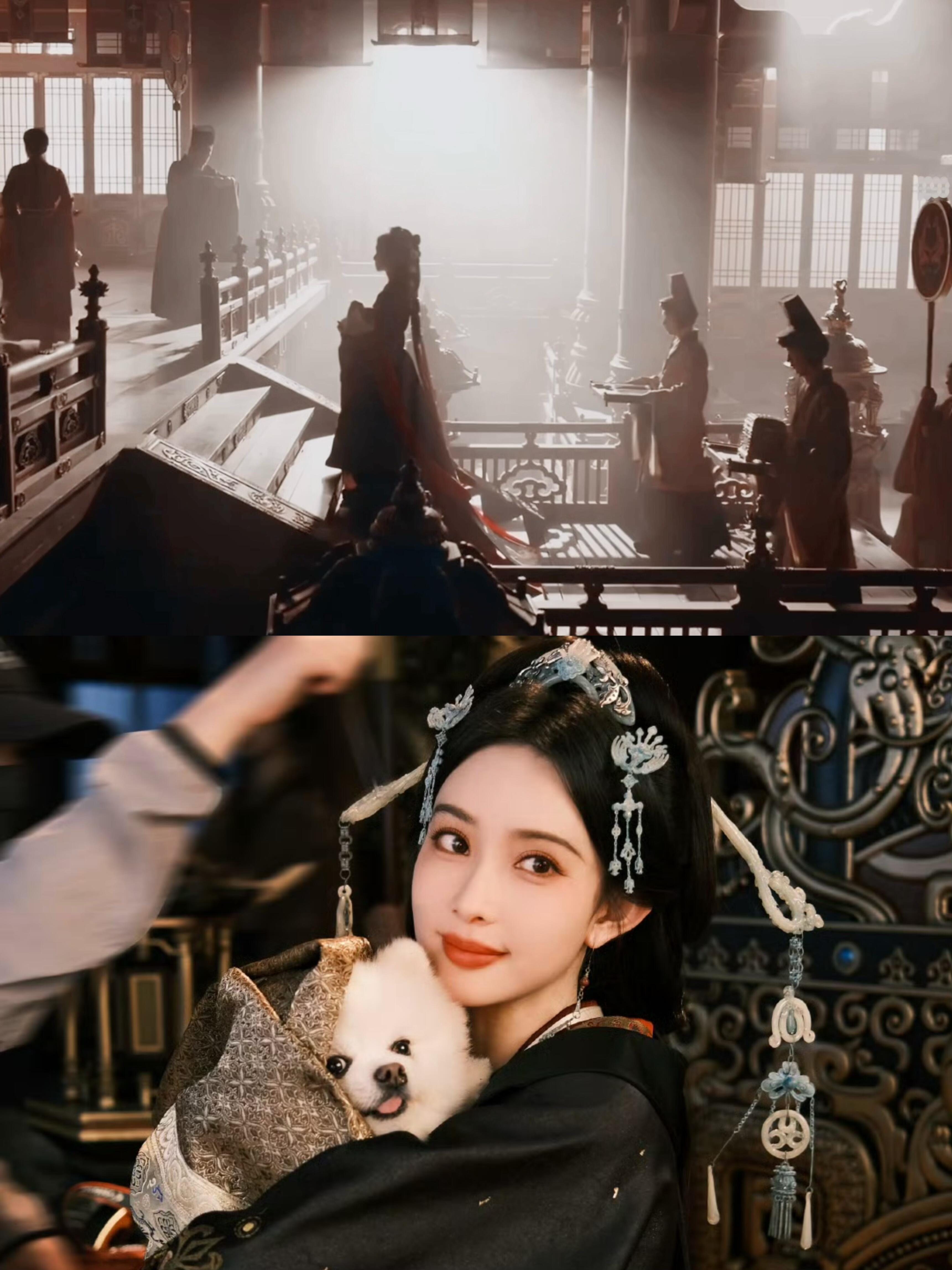 谁能想到我们女帝手里抱着的是巧克力呢...​​​