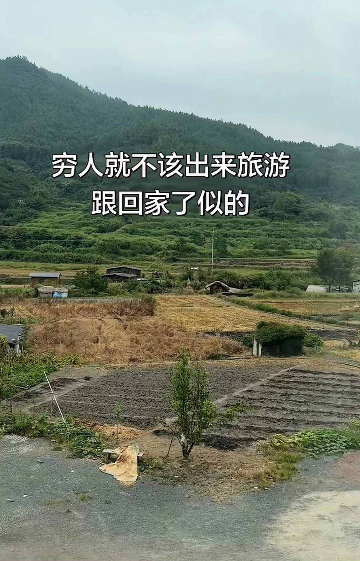 穷人就不该出来旅游跟回家了似的🤣👌​​​