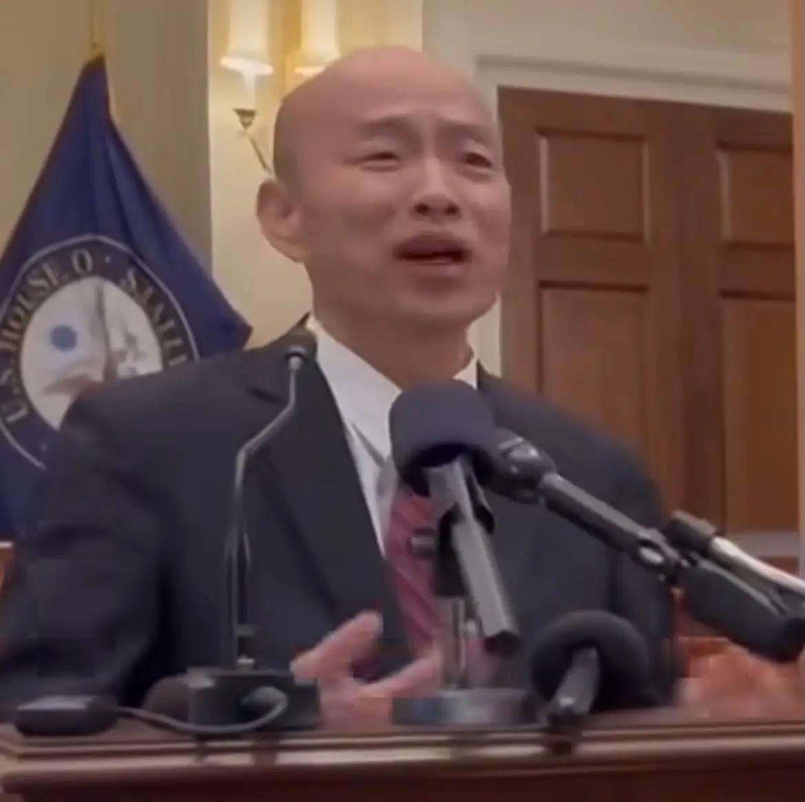 丢人现眼！窜访美国的韩国瑜，这段恬不知耻的表述真是把人恶心坏了。6月25日他公