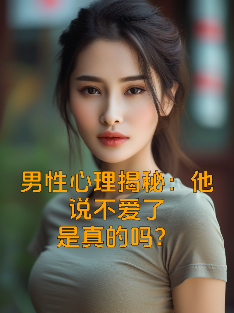 男性心理揭秘：他说不爱了，是真的吗？