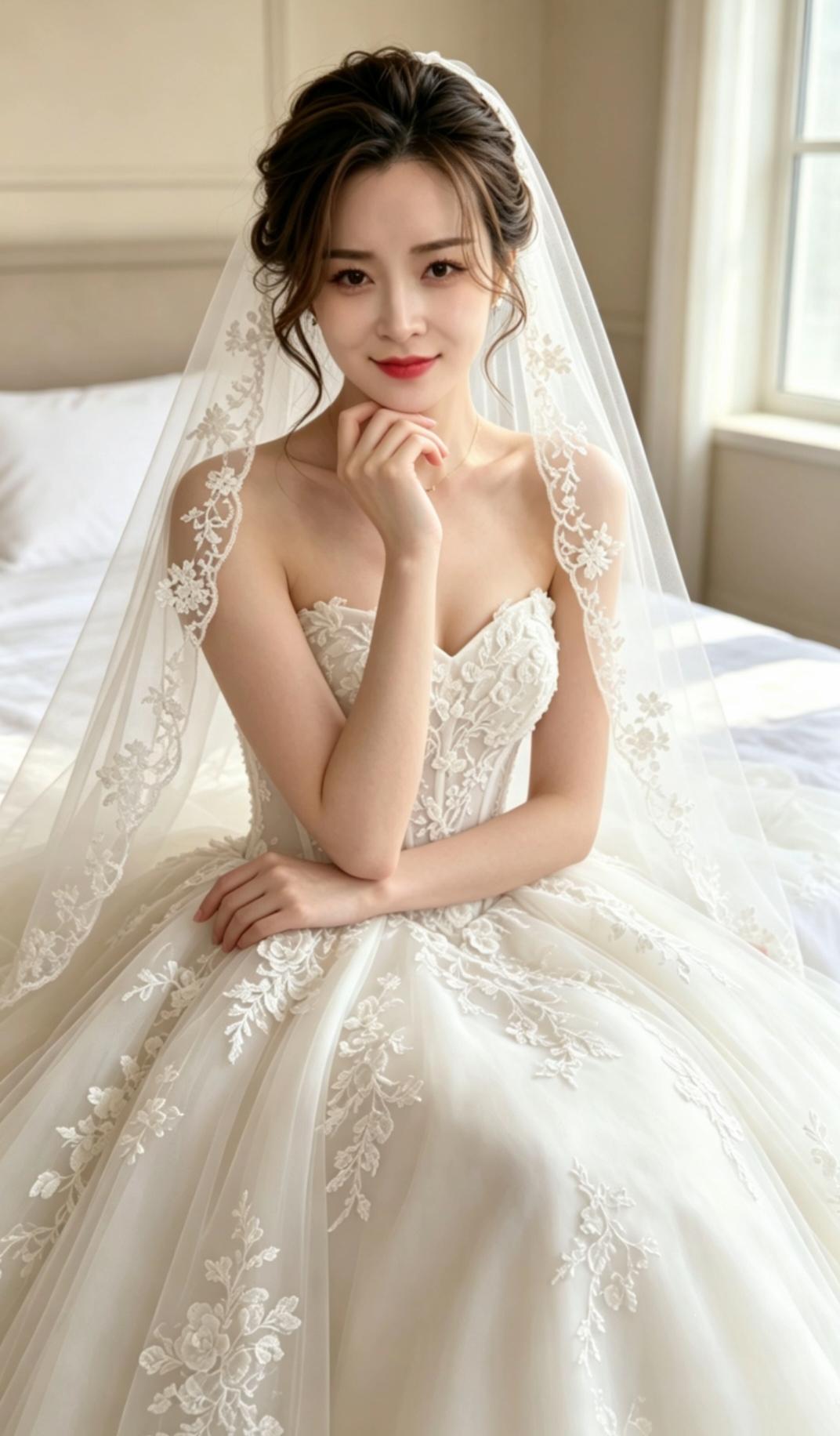 婚纱照拍了没有啊？