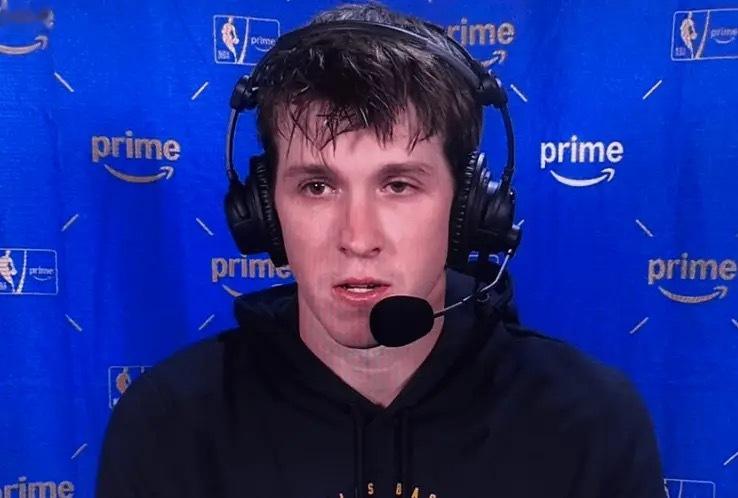 里夫斯赛后与媒体连线采访时总结了今天比赛：“勒布朗带来了一种截然不同的比赛活力。