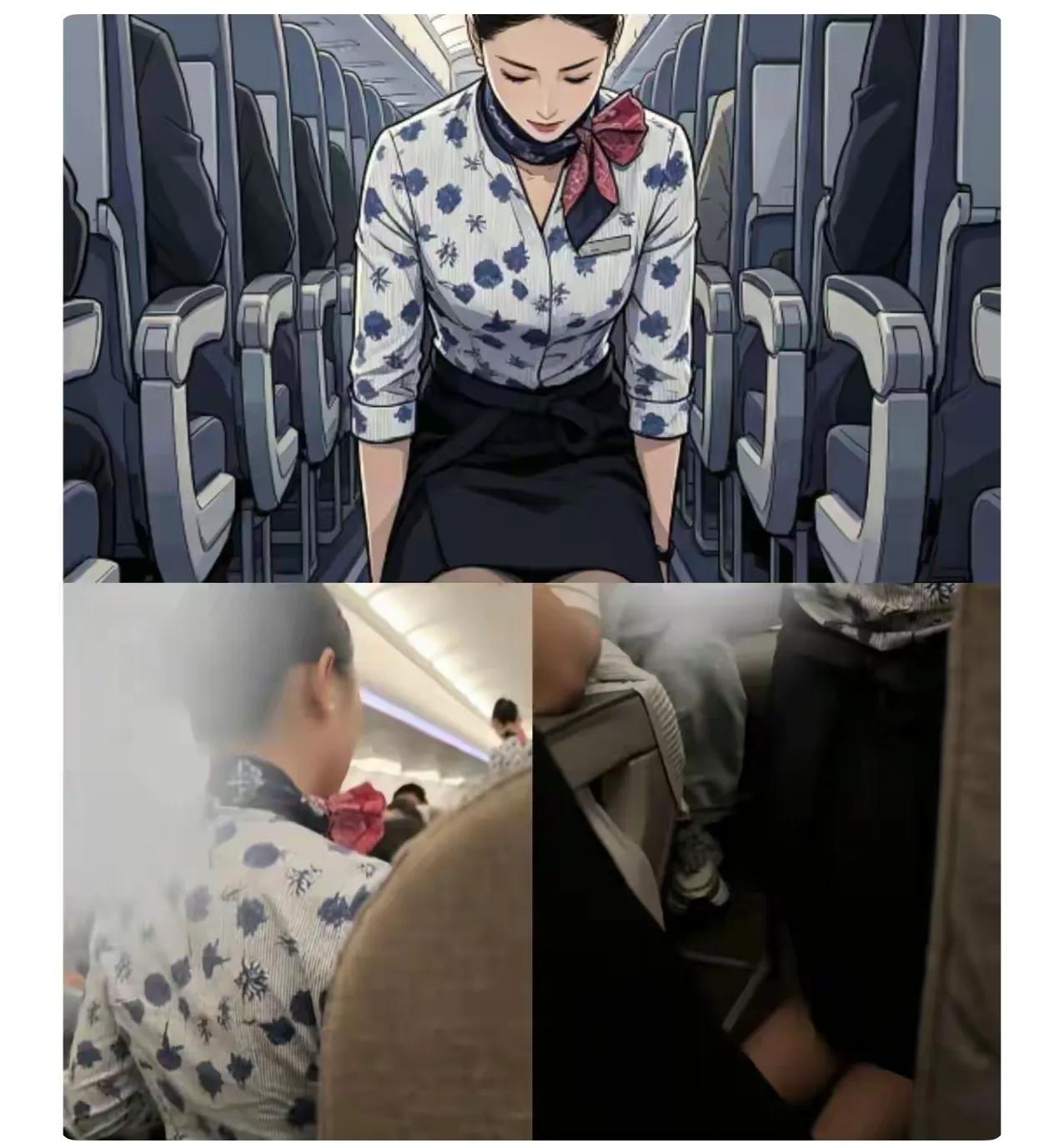 那个空乘大概率很难当场硬气起来，不是她没骨气。因为她强硬了后，后续的处理流