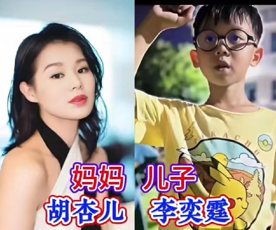 80后女星母子颜值对比合集胡杏儿｜陈妍希｜霍思燕｜曹颖｜白百何强大基因各有特