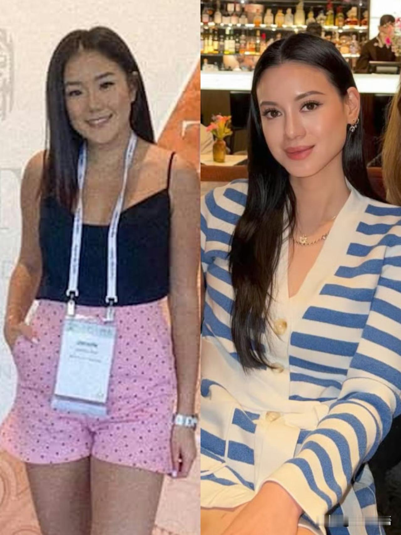 明明林恬儿更美气质很佳……看了香港名媛林恬儿与她老公何正德的瓜，林恬儿年前还