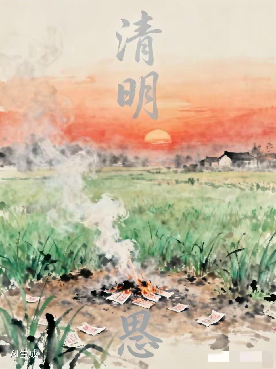 过年可以不回家，但清明，一定要回去。很多人觉得上坟是迷信，其实根本不是。我们