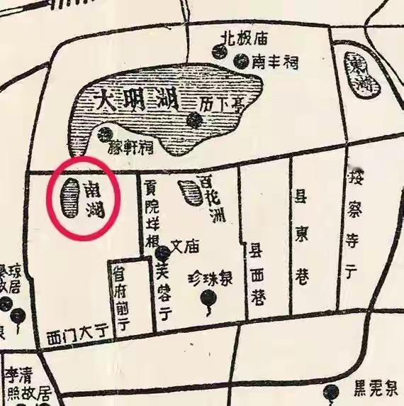 这次济南要建古遗址博物馆，能不能趁着这个机会恢复小明湖和孝感泉，就是南湖这边。