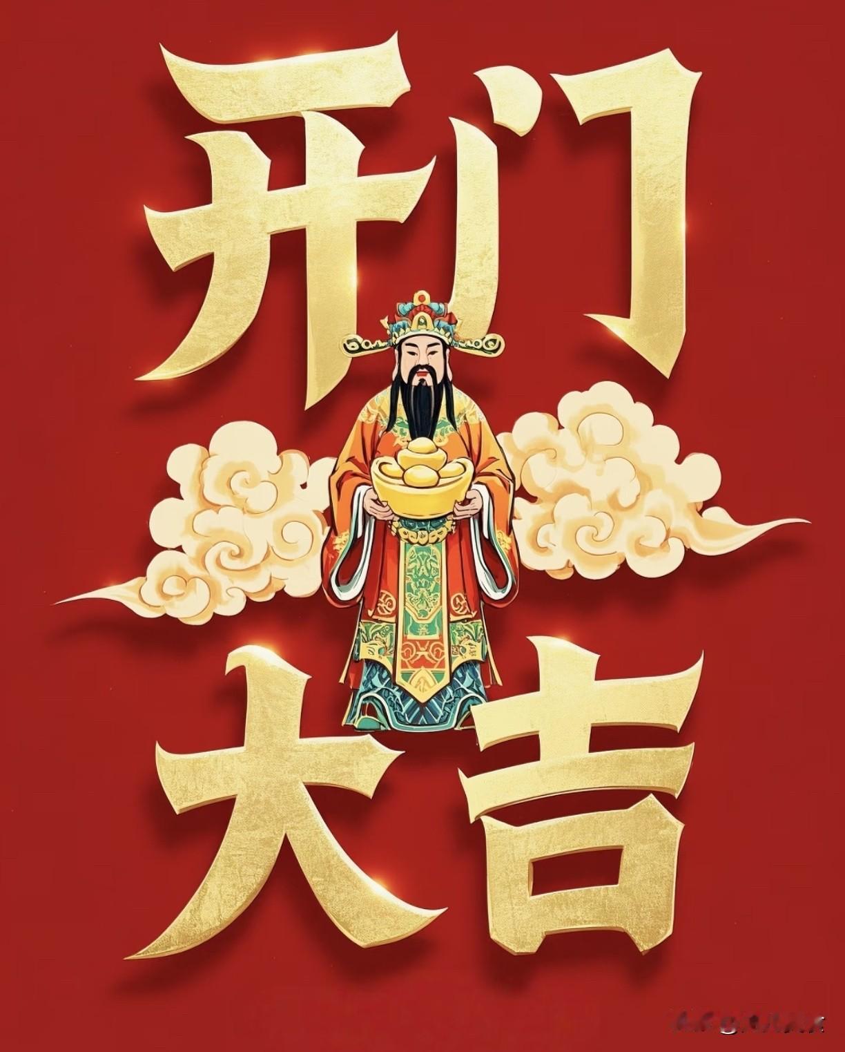 2026马年大年初一（公历2月17日）的“开门大吉”是老祖宗的生活智慧，核心是辞