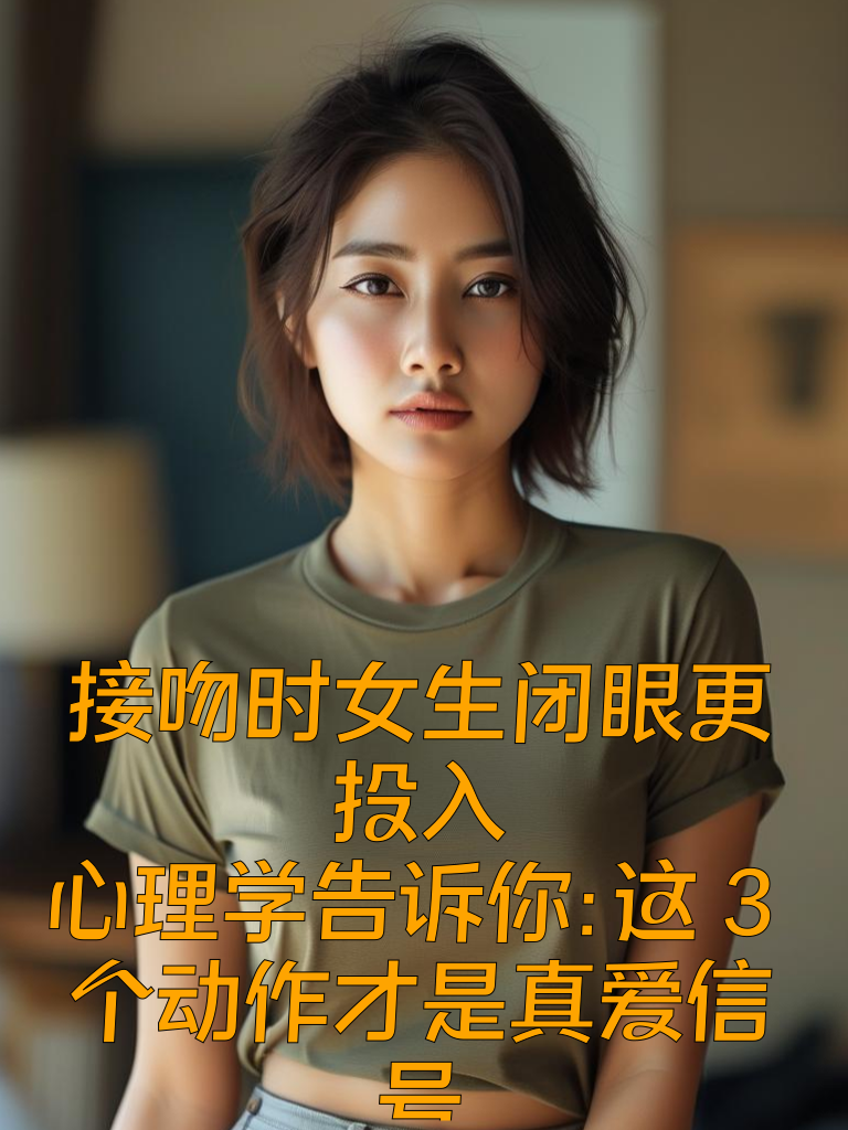 接吻时女生闭眼更投入？心理学告诉你：这3个动作才是'真爱信号'