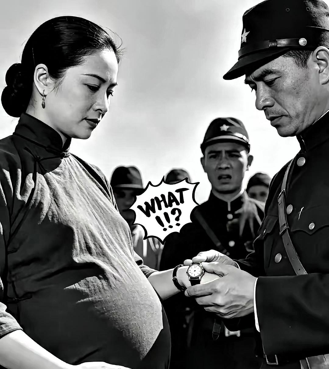 刑场之上，身怀八月身孕的26岁女烈士梁惠贞，掏出身上仅有的手表递给刽子手，只提了