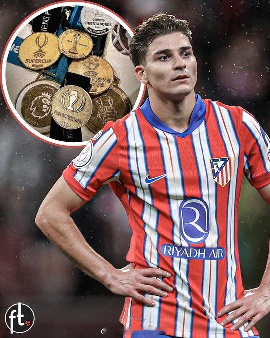 英媒TEAMTALK发布报道称，阿森纳准备加强对马竞前锋阿尔瓦雷斯的追求，据该英