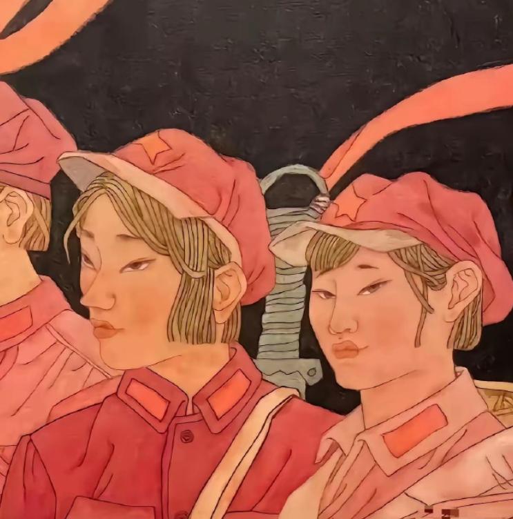 怎么又是清华美院，如此丑化革命先烈，也配成为教授？近日，清华美院刘翔鹏教授的长