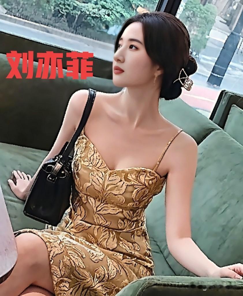 刘亦菲礼服裙造型惊艳绝伦气质优雅美的不可方物女明星气质女明星