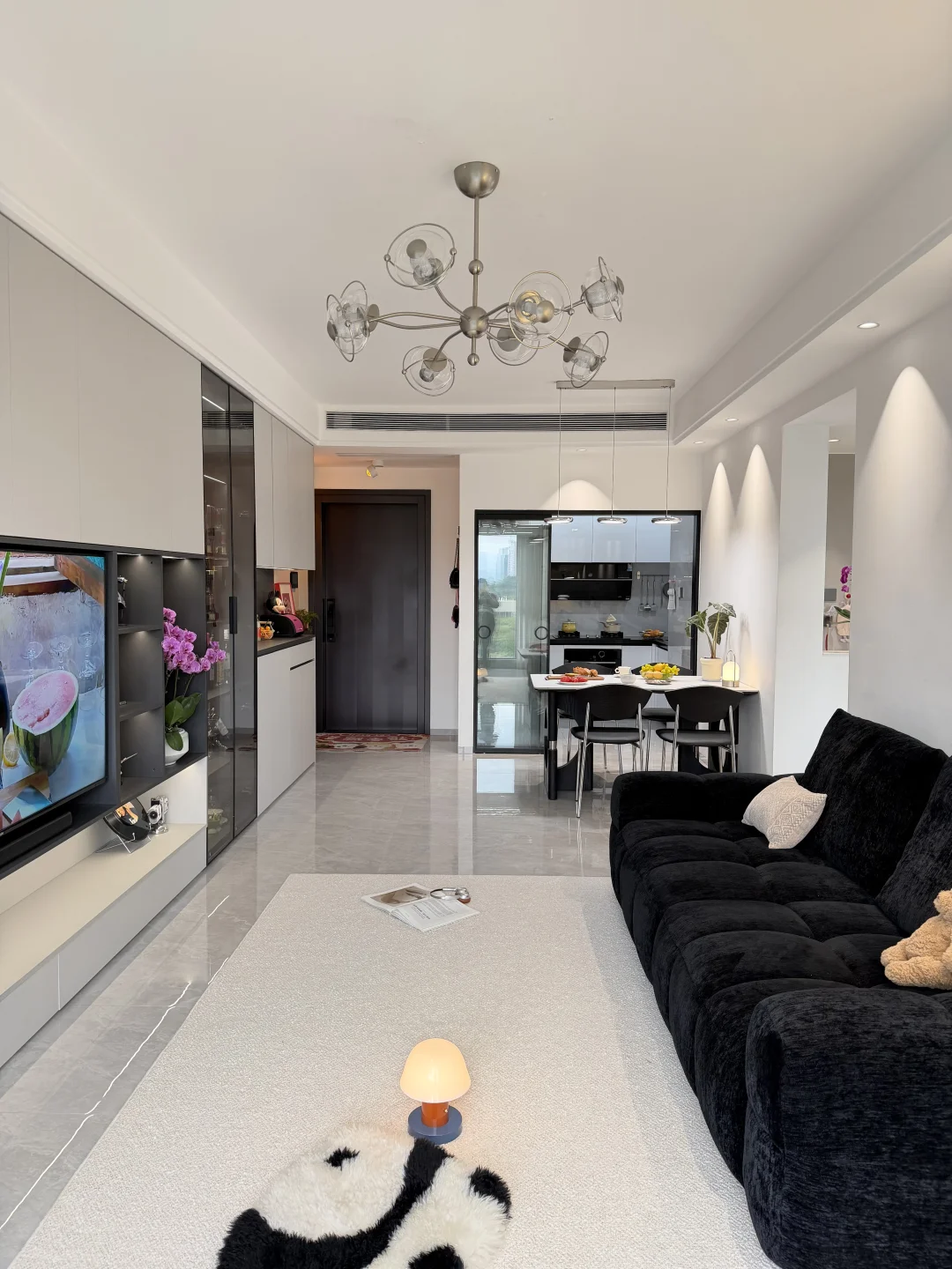 63平3房小户型｜果然越简装越显大