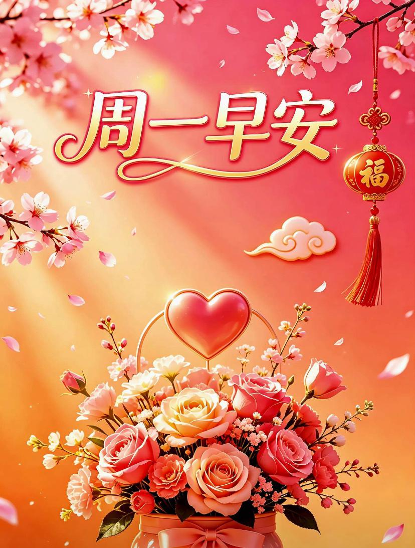 🌺☘2026./04.27.周一春晨祝福🌺☘️☀️清晨的第一缕阳光，带来