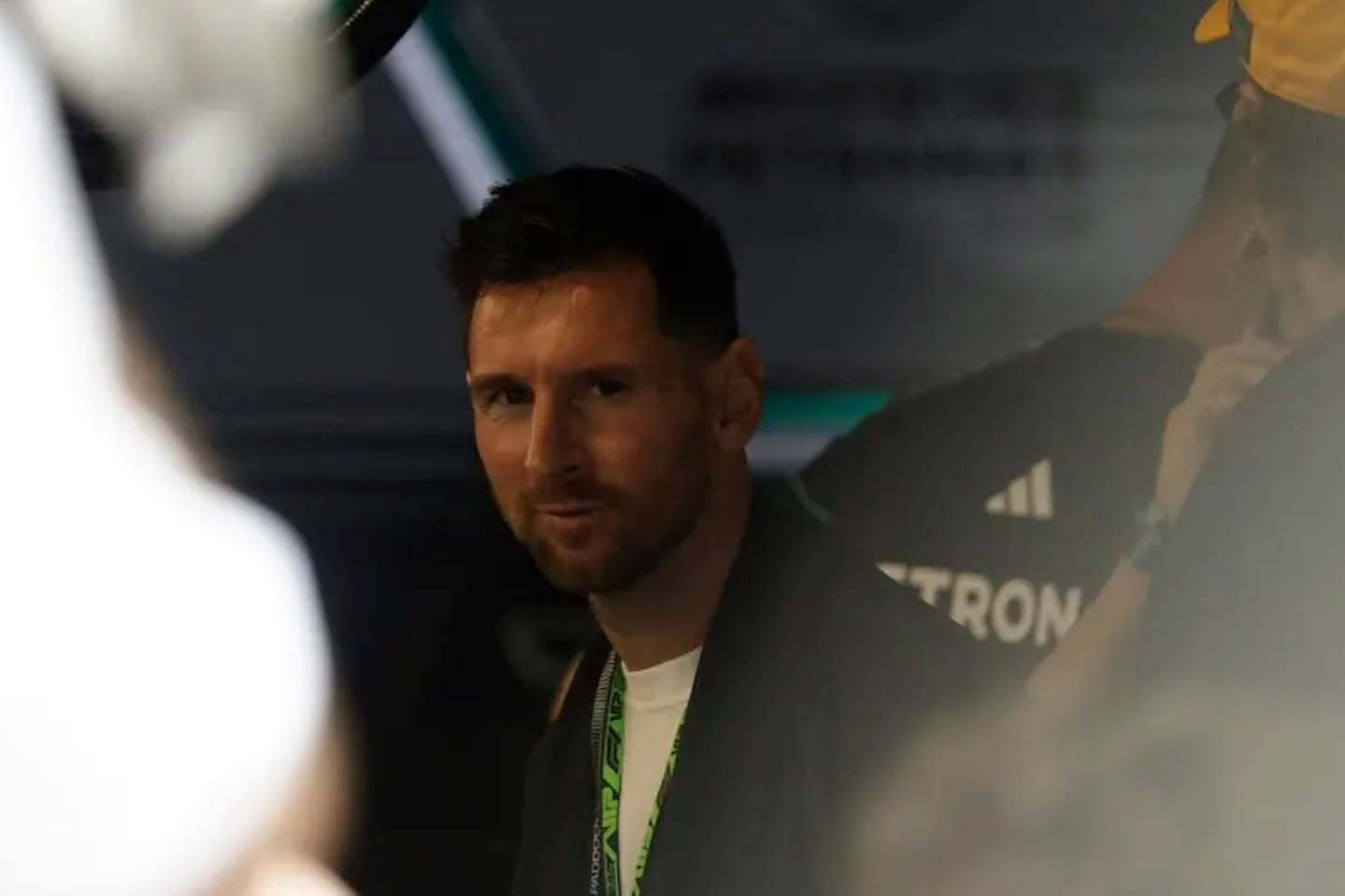 F1迈阿密大奖赛，梅西和家人一起到现场观赛！🏎2026f1迈阿密大奖赛梅西