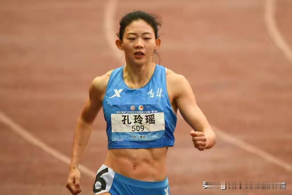全运会冷知识：从校园跑向巅峰的“异类天才”孔玲瑶。20岁前毫无专业训练经历