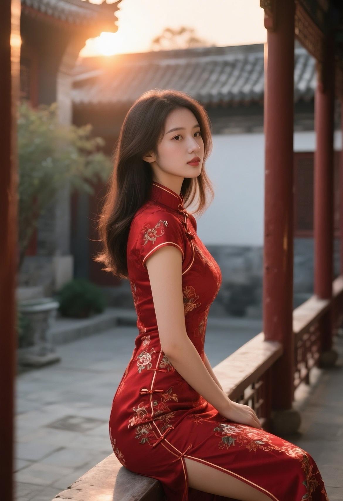 此情此景！很想吟诗一首！诗我不会，给你这个景呗！你来吟诗…