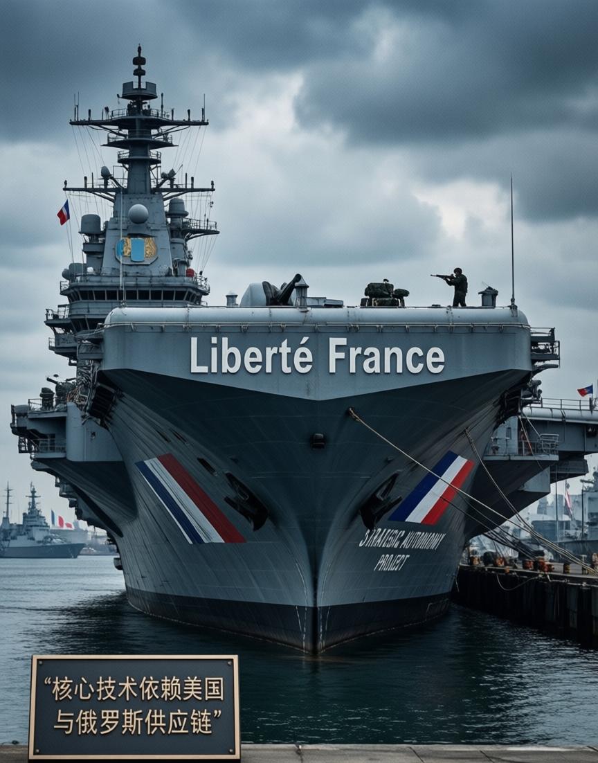 “自由法国”号，名字很硬，脖子还被卡着马克龙最近放了个大招：法国下一代核动力