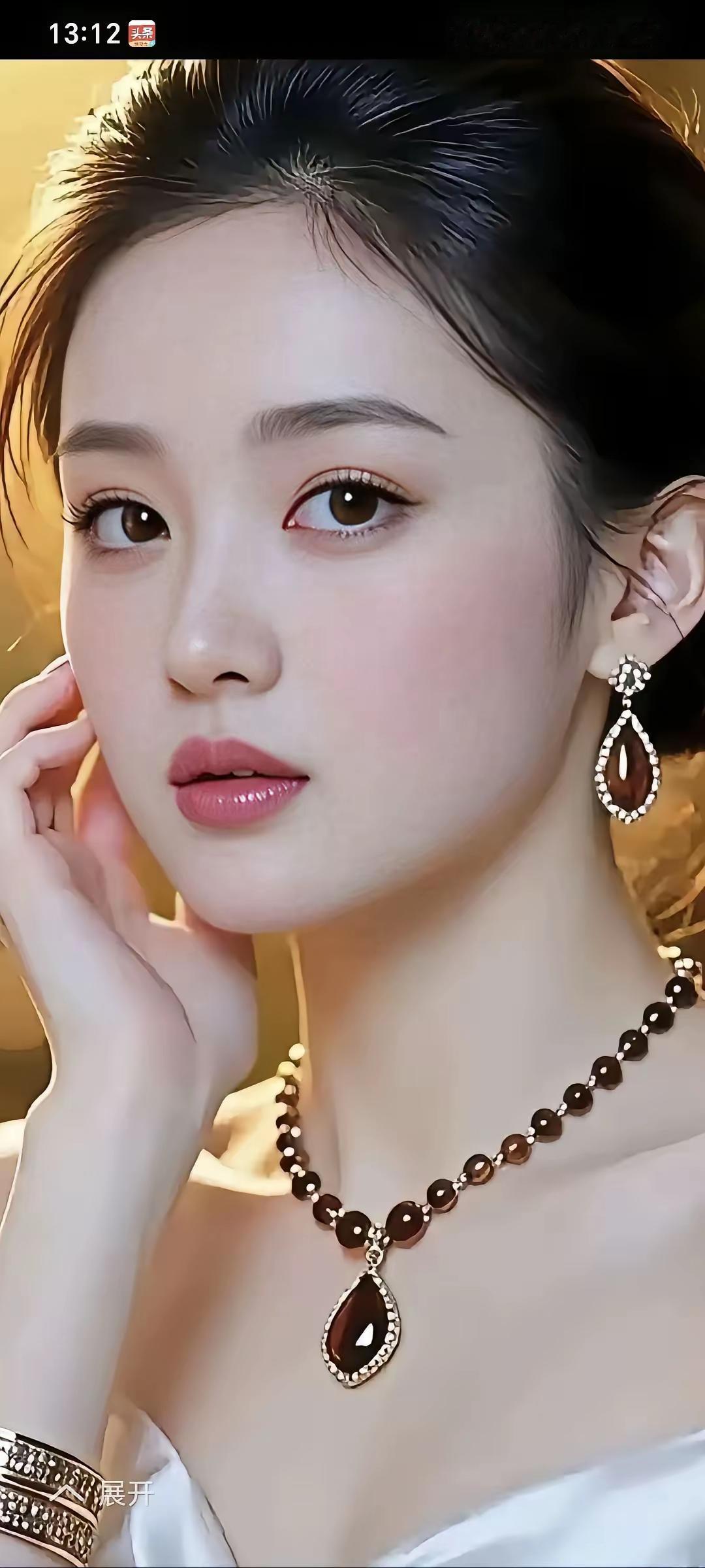 优雅气质，珠宝闪耀，尽显奢华魅力！💎✨