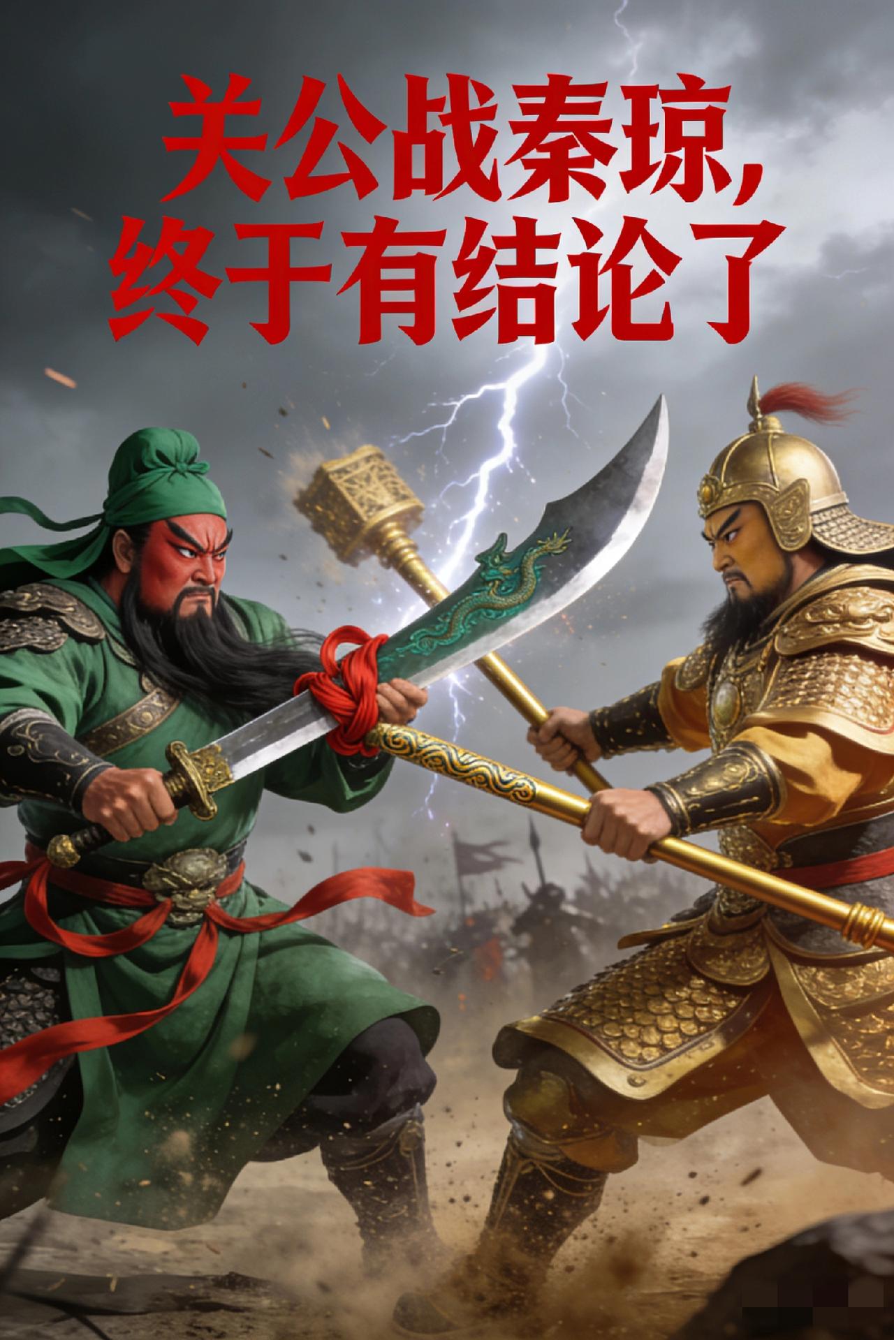 关公战秦琼，终于有说法了不抬杠，用数据和战绩说话两人分属汉末、初唐，无直接