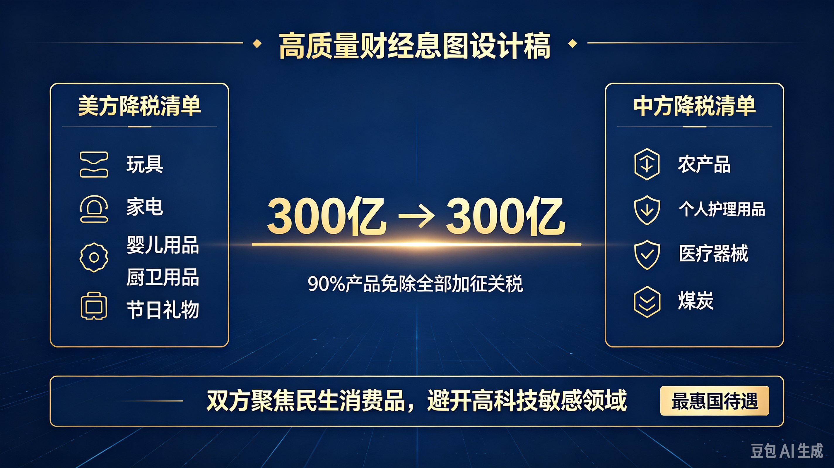 中美“300亿对300亿”降税落地！这场博弈背后，谁才是真正的赢家？当全球最大的两个经济体终于坐到同