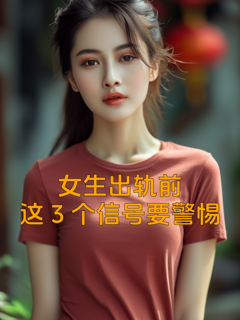 女生出轨前，这3个信号要警惕