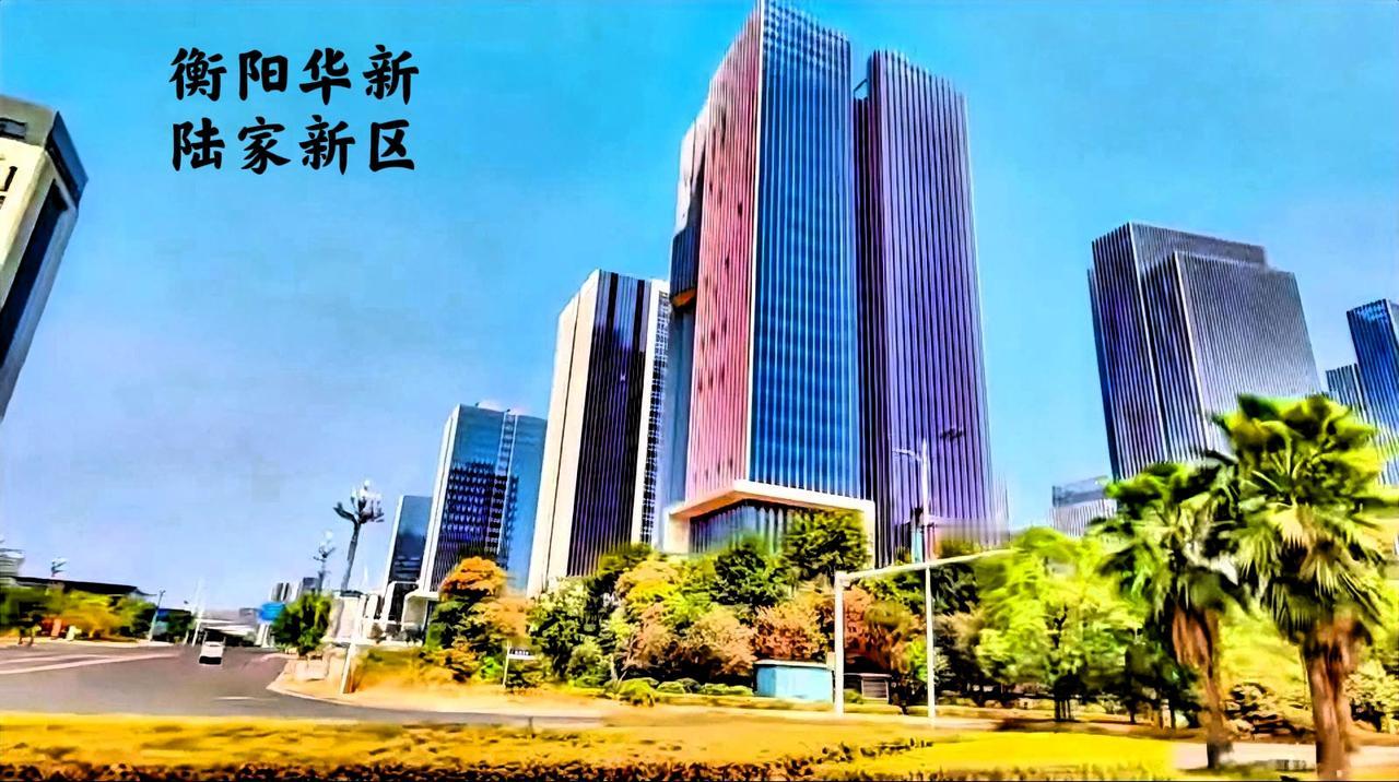 说实话，说到湖南衡阳最繁华的地方，就是陆家新区了吧！这一栋栋的高档写字楼，展现在