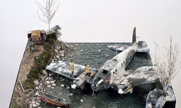 HeinkelHe111亨克尔He111是二次世界大战中最知名的德国轰炸