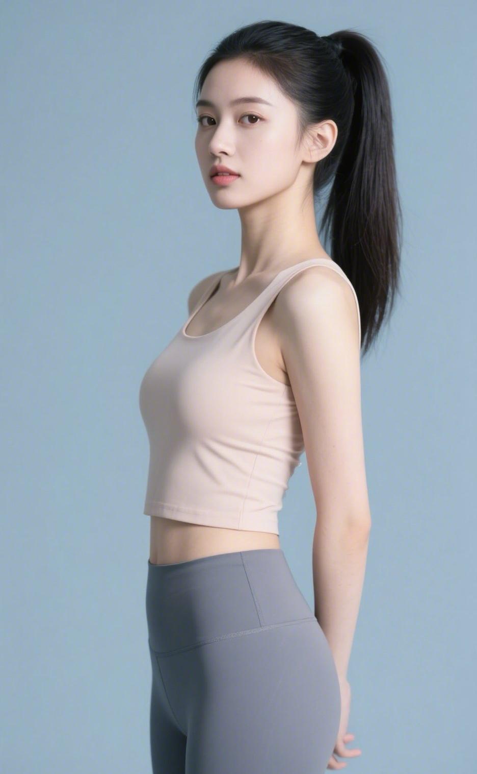 今天被电梯里的小女孩逗笑了，她竟然当她爸爸的面说：我觉得这个姐姐好漂亮，比我妈妈