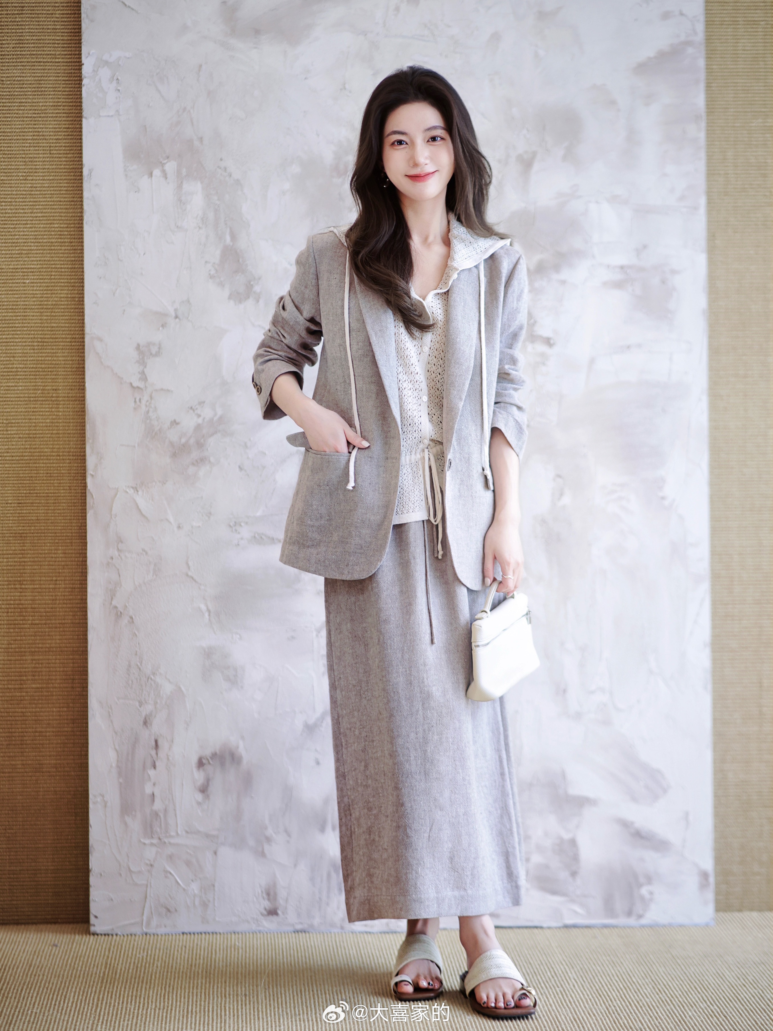 我服了！怎么有这么厉害的西装啊！100进口雨露麻自然舒适原生！且通勤/休闲各种