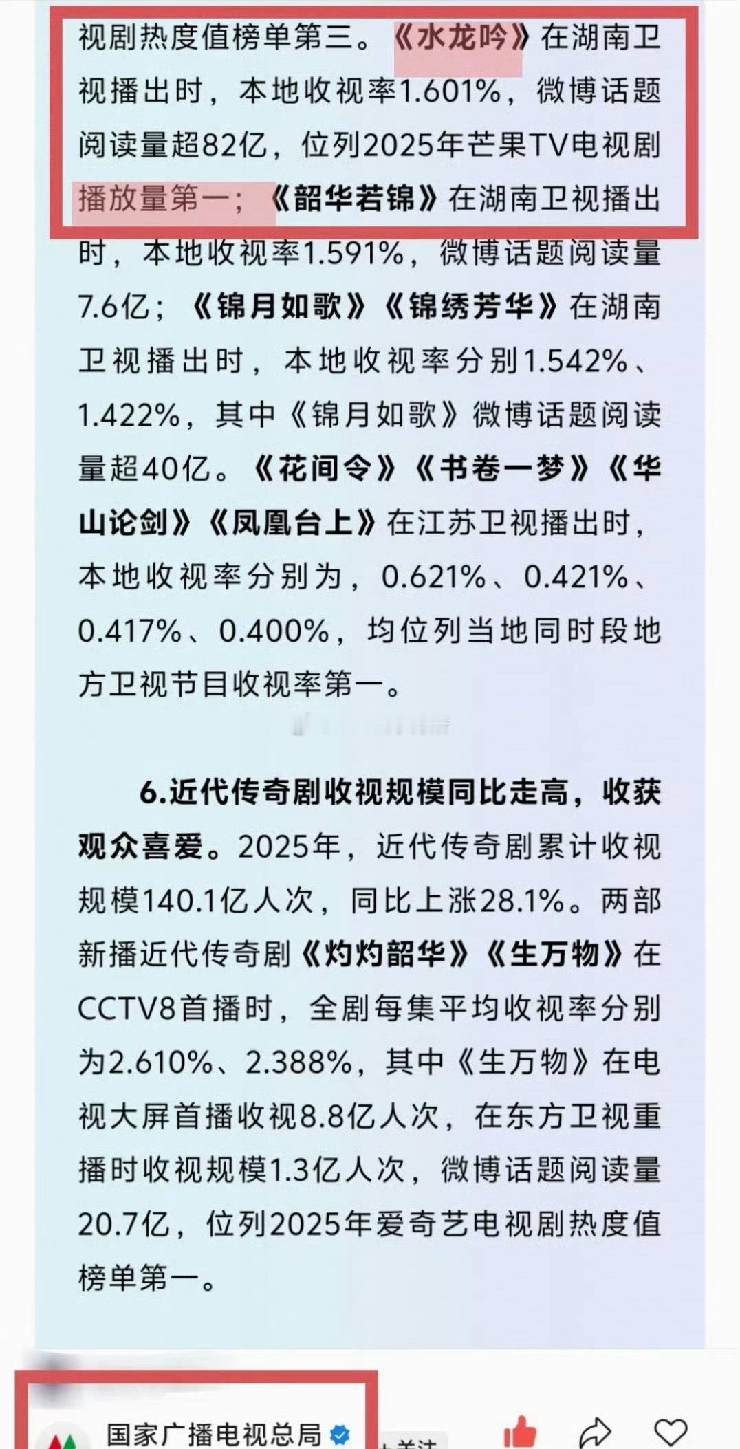 cvb说水龙吟芒果播放量第一