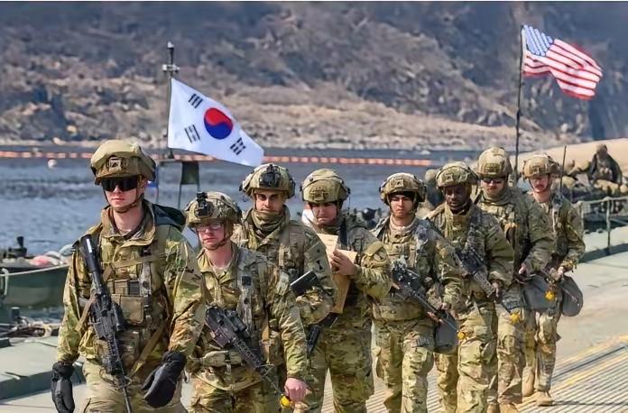 特朗普威胁韩国，李在明借坡下驴反将一军2026年8月17日，美韩年度“乙支自