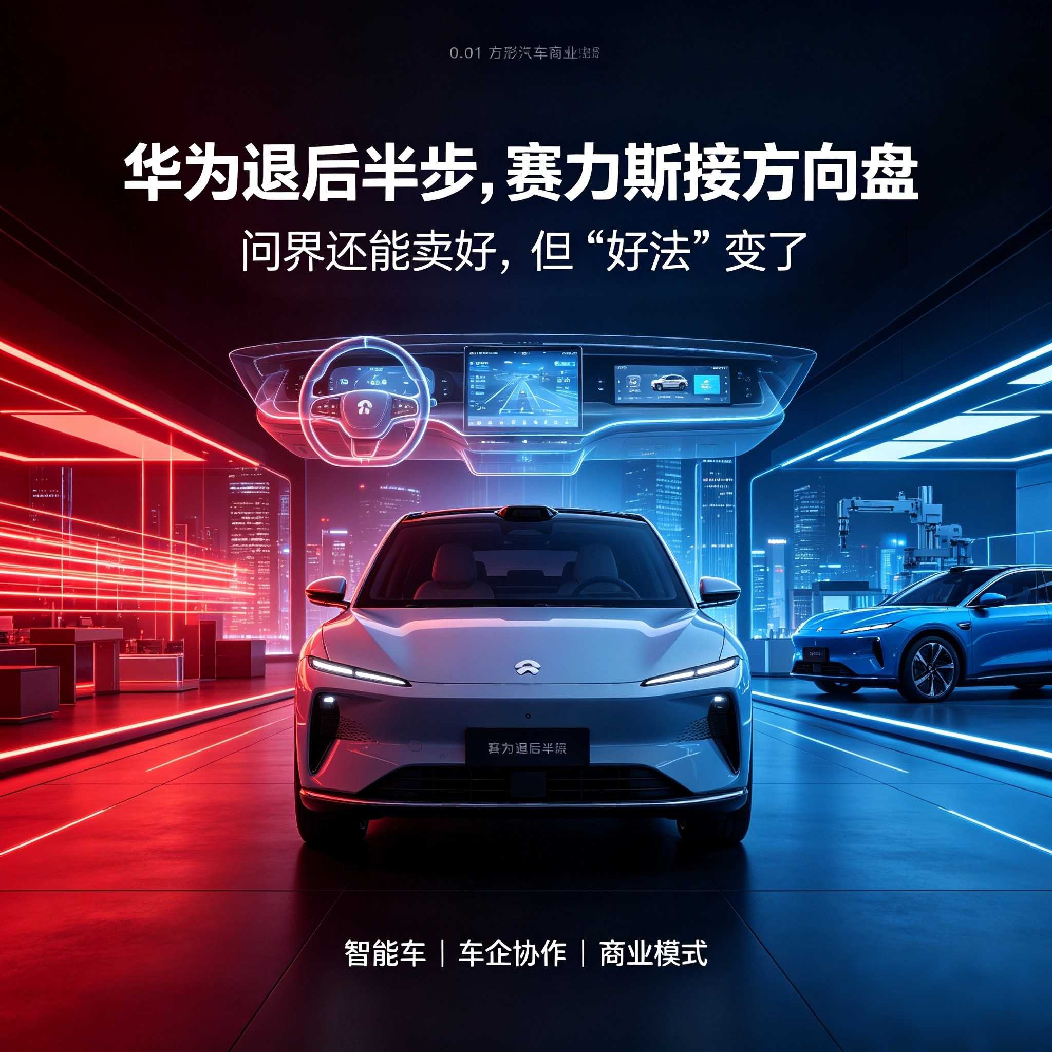 华为退后半步，赛力斯接方向盘：问界还能卖好，但“好法”变了华为把问界的产品定义、营销、渠道、服务交回