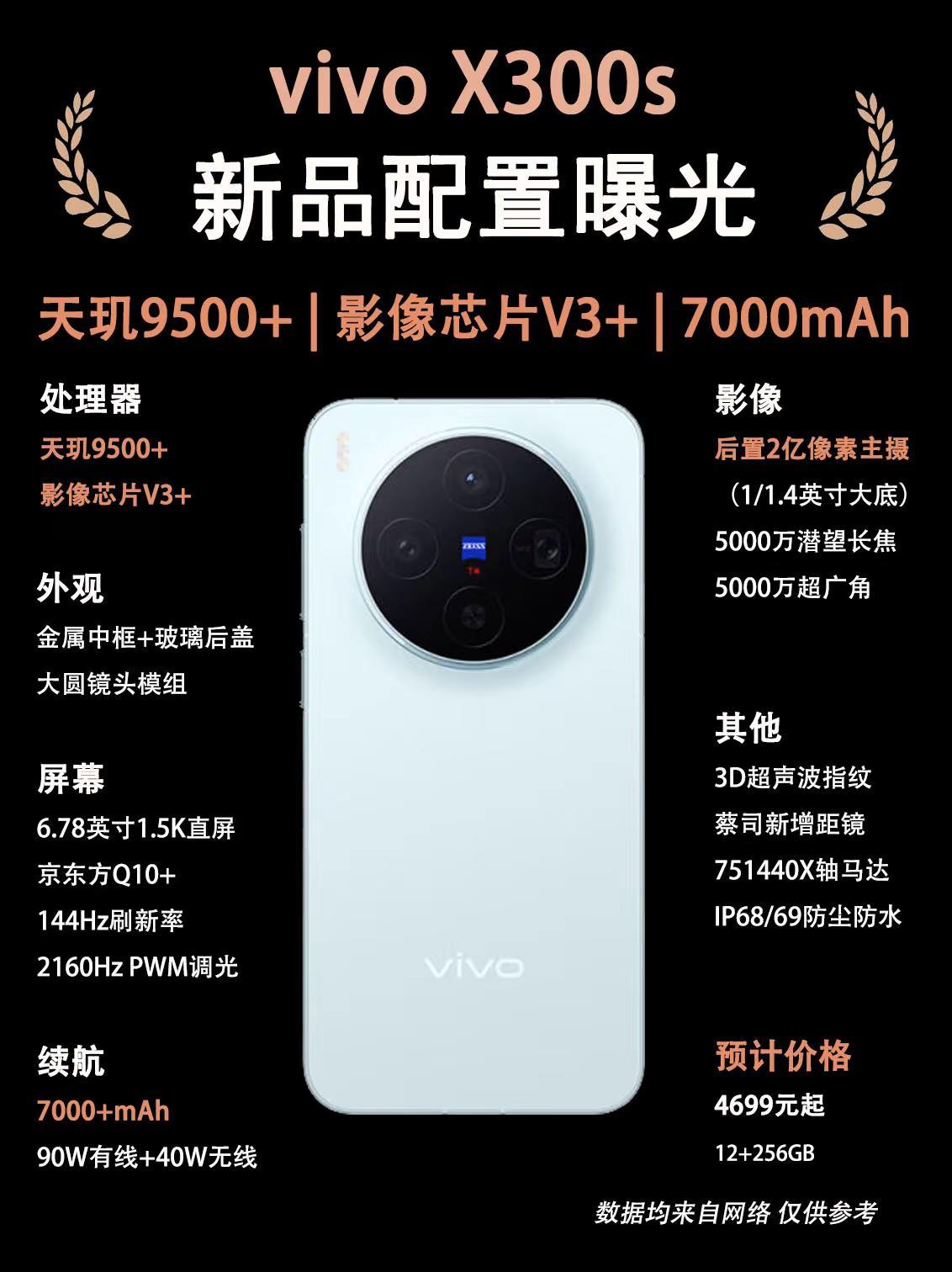 vivoX300s新品提前曝光。vivoX300s新品提前曝光，看完你心动了
