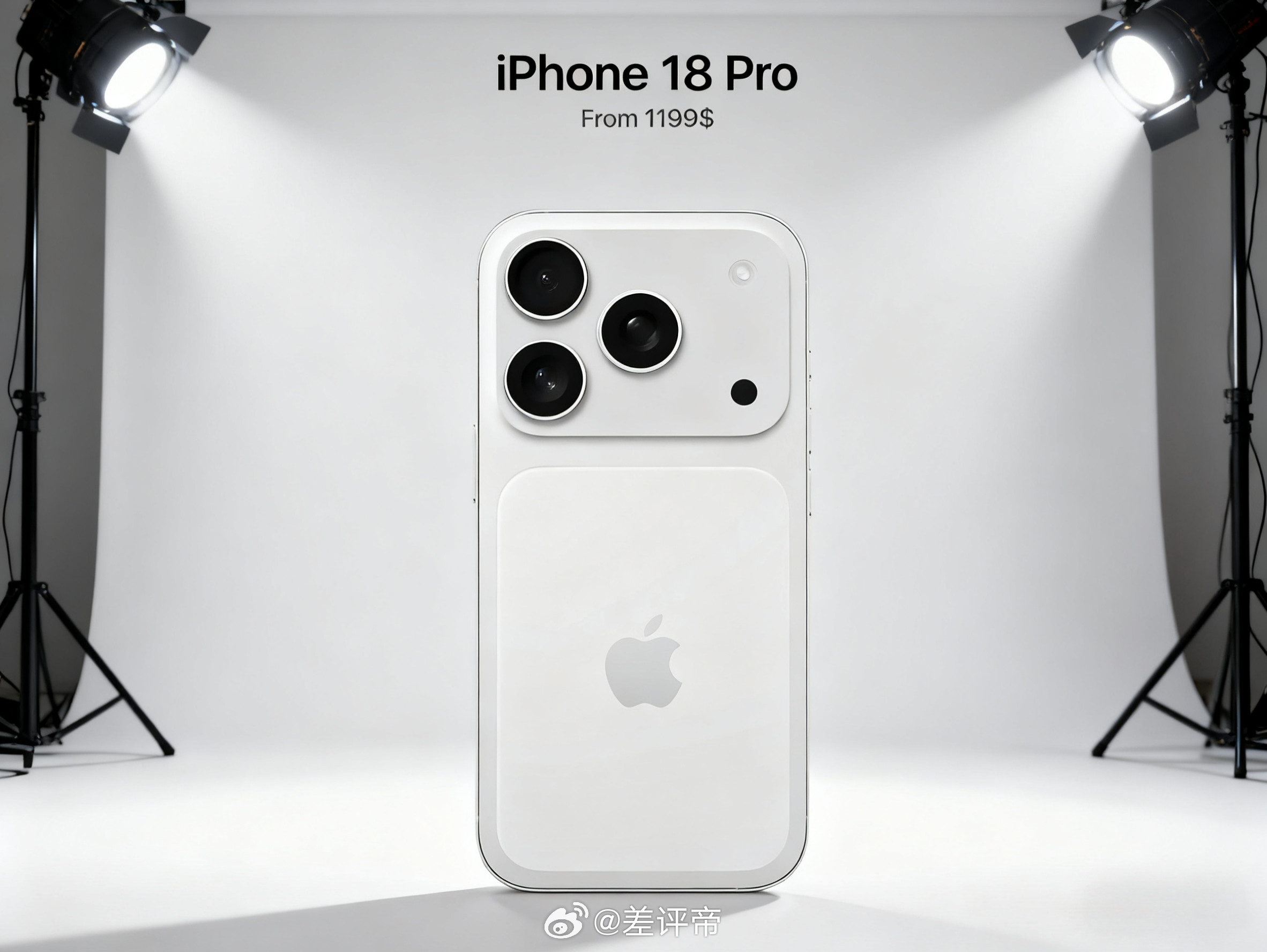 iPhone18离我们越来越近了iPhone18Pro我已经设计出来了你们看看