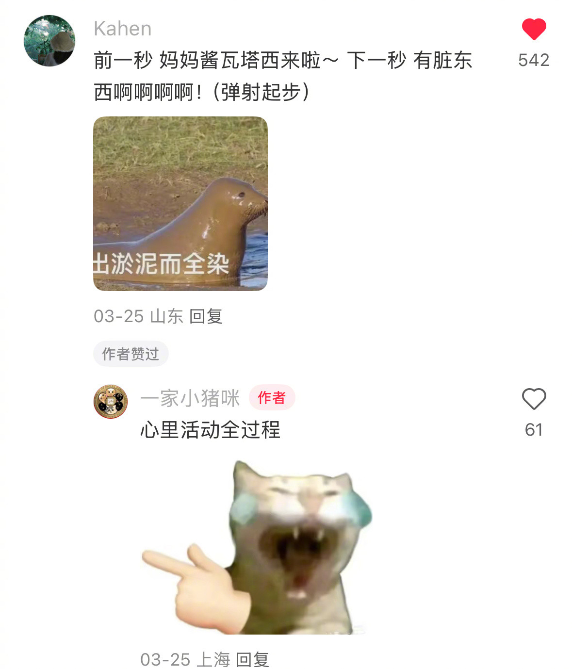 发现抛错媚眼的小猪咪，紧急撤回了一个撒娇～