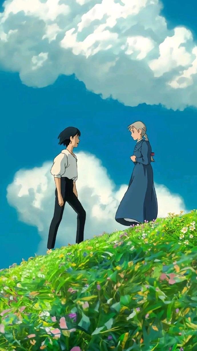 一个男人的成长和一个女人的勇敢真心推荐《哈尔的移动城堡》！这部动画在豆瓣上有