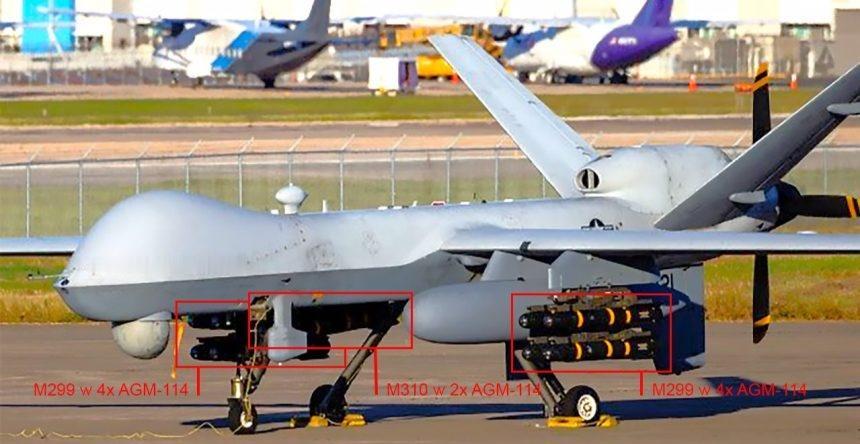 部署在波多黎各拉斐尔·埃尔南德斯机场以支援加勒比地区的美国空军MQ-9A“死神”