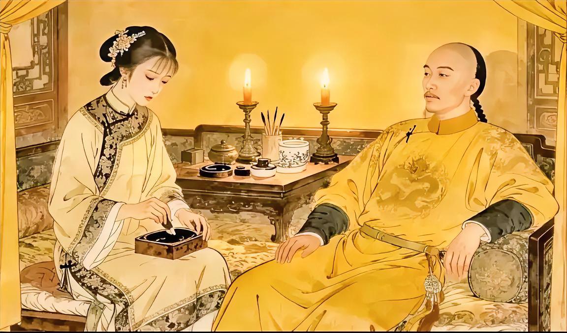 1701年，14岁的高氏被47岁康熙一连宠幸7天，这一晚，康熙又翻了